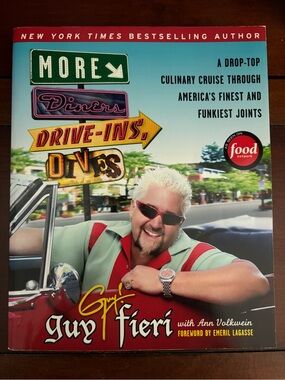 More Diners, Drive-ins and Dives Paperback Book by Guy Fieri